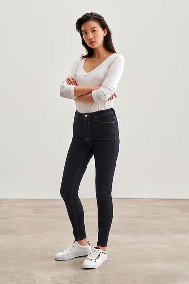 Dames Kleding voor voor Jeans voor Skinny jeans Edc By Esprit Denim Skinny Jeans Met Stretch 