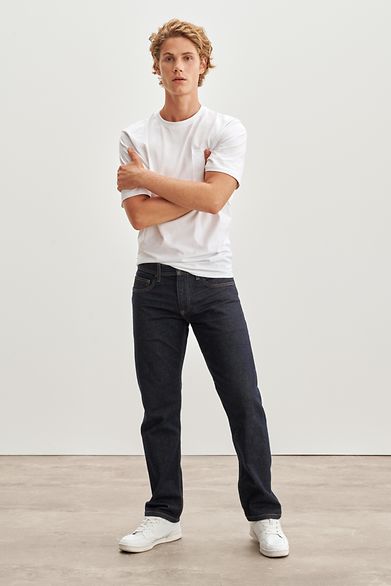 Heren Kleding voor voor Jeans voor Jeans met rechte pijp Esprit Denim Jeans in het Zwart voor heren 